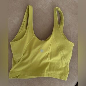 Lululemon align tank Yellow pear